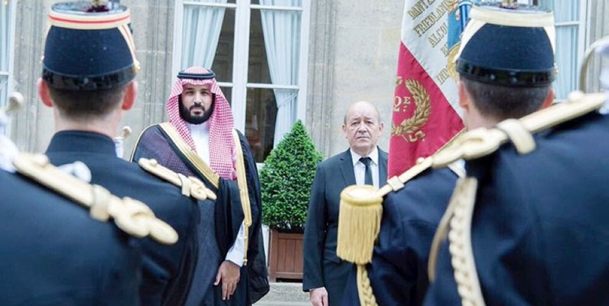 رایزنی وزیر خارجه فرانسه با ولیعهد سعودی درباره پرونده هستهای ایران
