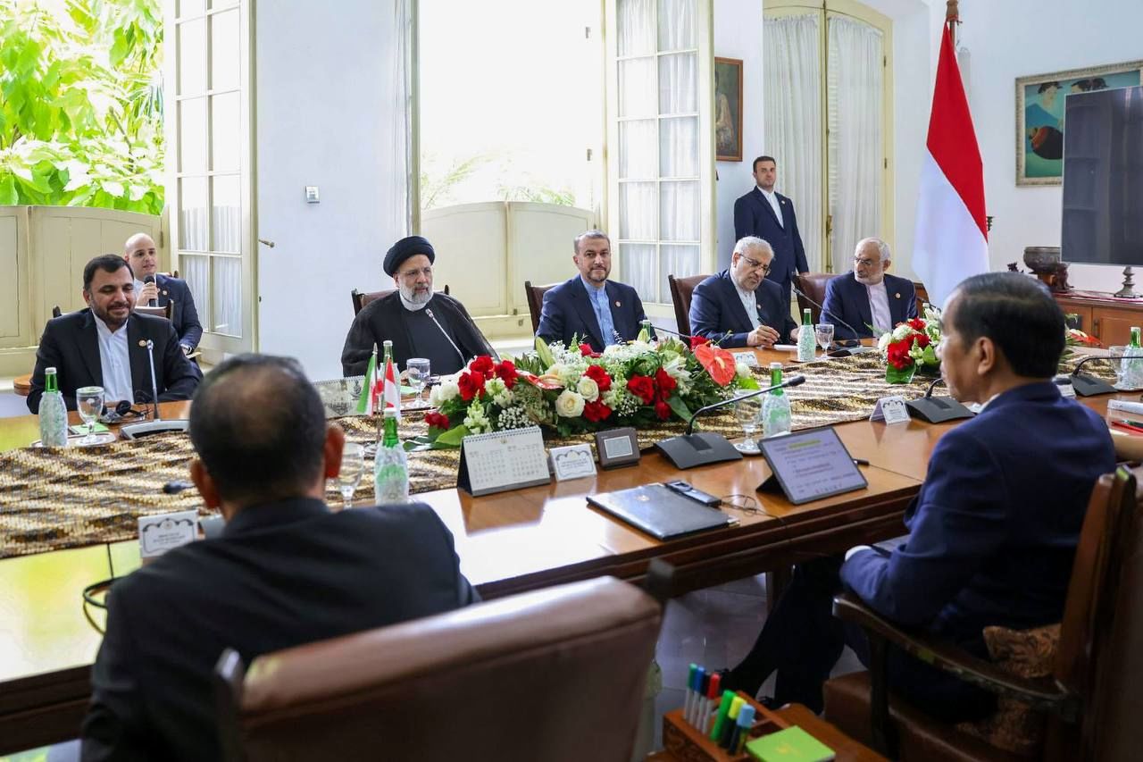 تصاویری از  آغاز مذاکرات رسمی ایران و اندونزى