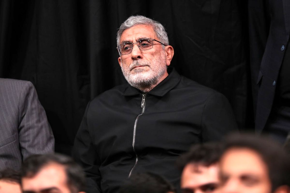 حضور سردار قاآنی در مراسم امشب حسینیه امام خمینی(ره) +عکس