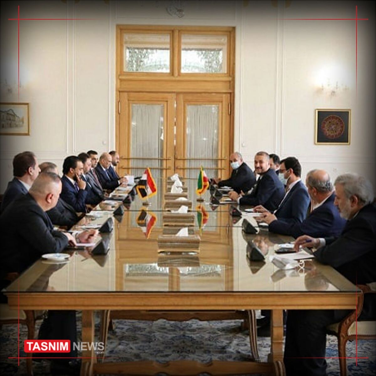 دیدار رئیس‌مجلس عراق با امیرعبداللهیان