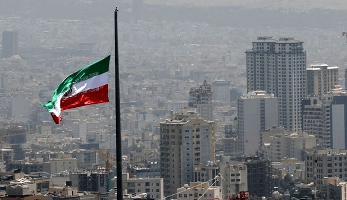 شروع طوفان شدید از دقایقی پیش در تهران 