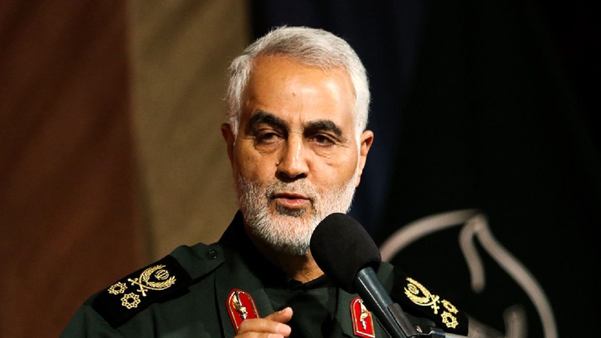 هک سایبری و پخش تصاویر شهید سلیمانی در تلویزیون رژیم صهیونیستی + فیلم