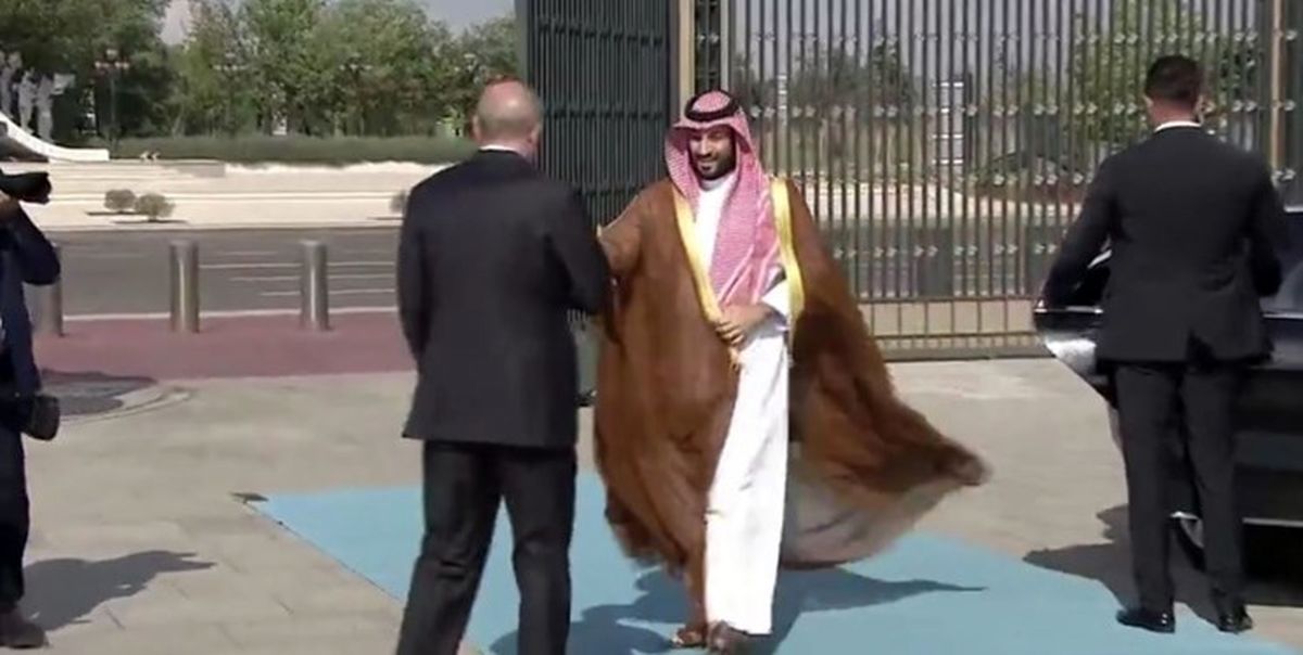 ولیعهد سعودی وارد ترکیه شد +عکس