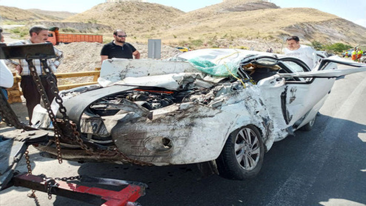 تصادف زنجیرهای و مرگبار در تبریز +فیلم