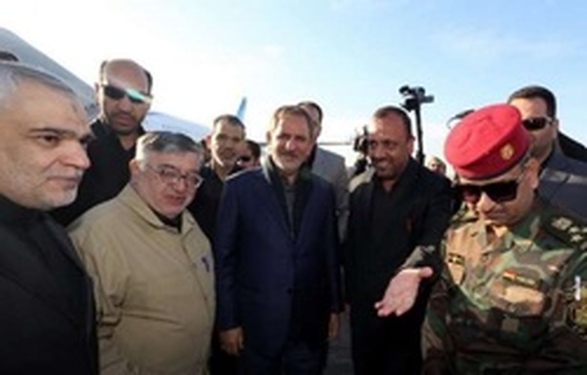 جهانگیری عازم نجف اشرف شد