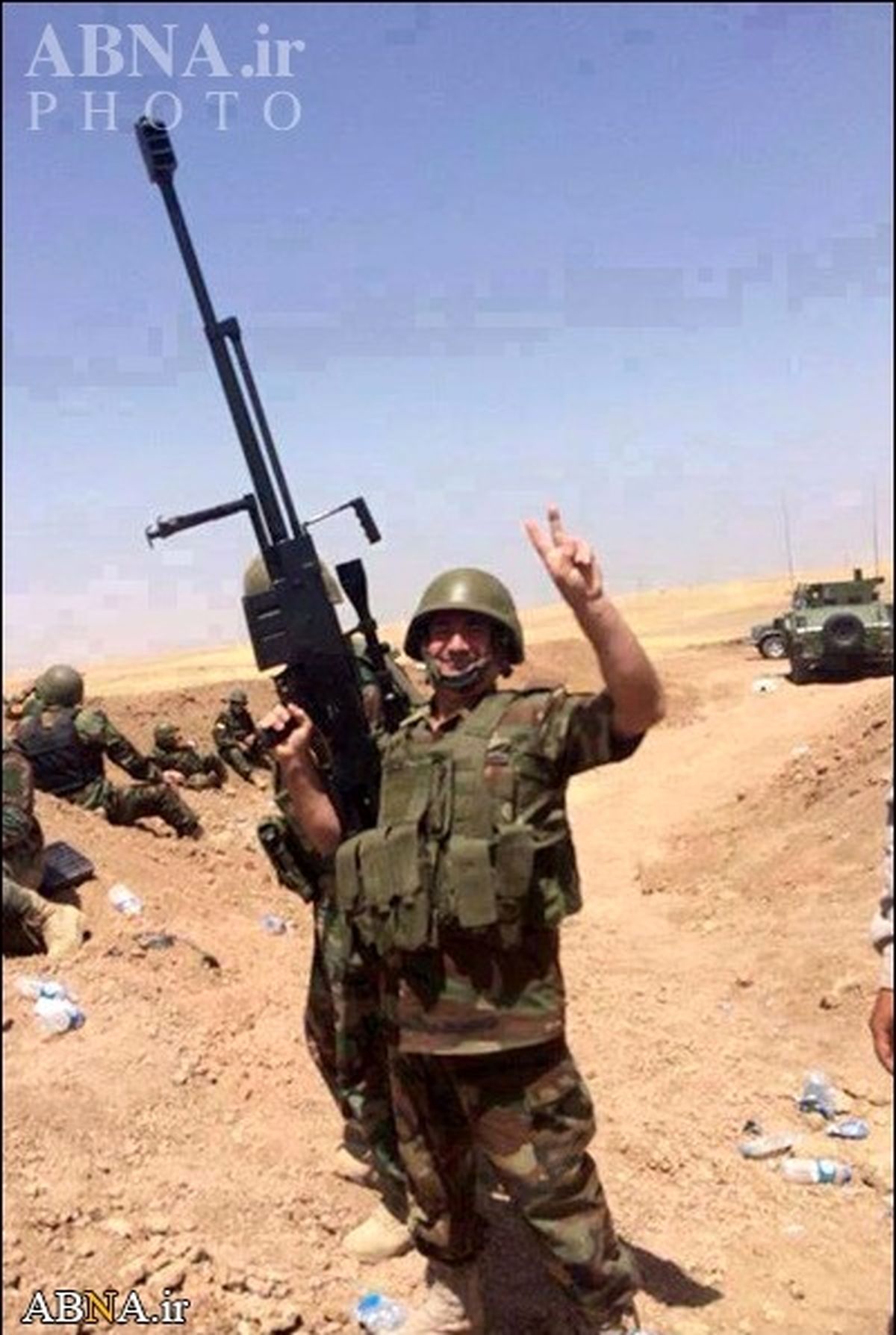 سلاح چینی در دست پیشمرگه/تصاویر