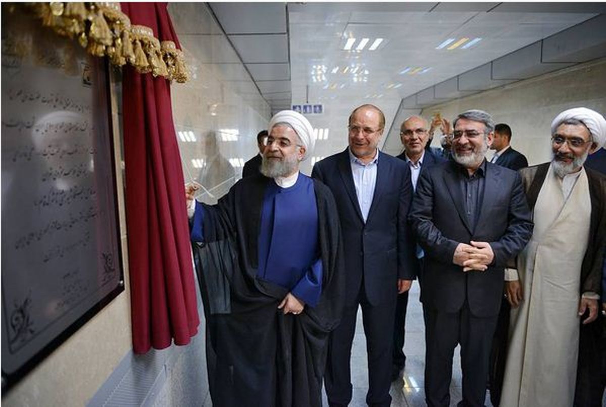 قالیباف در افتتاحیه خط 3 مترو+ عکس