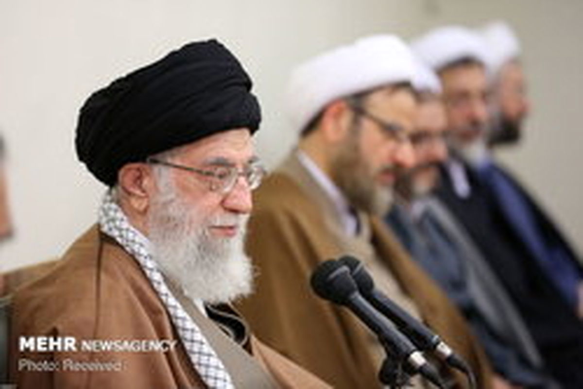 تصاویر: دیدار مسئولان دفتر تبلیغات اسلامی با رهبر انقلاب