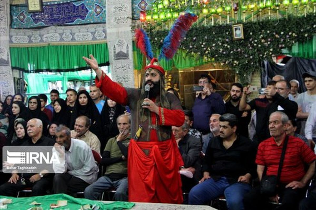 تصاویر: تعزیه در تکیه بزرگ تجریش