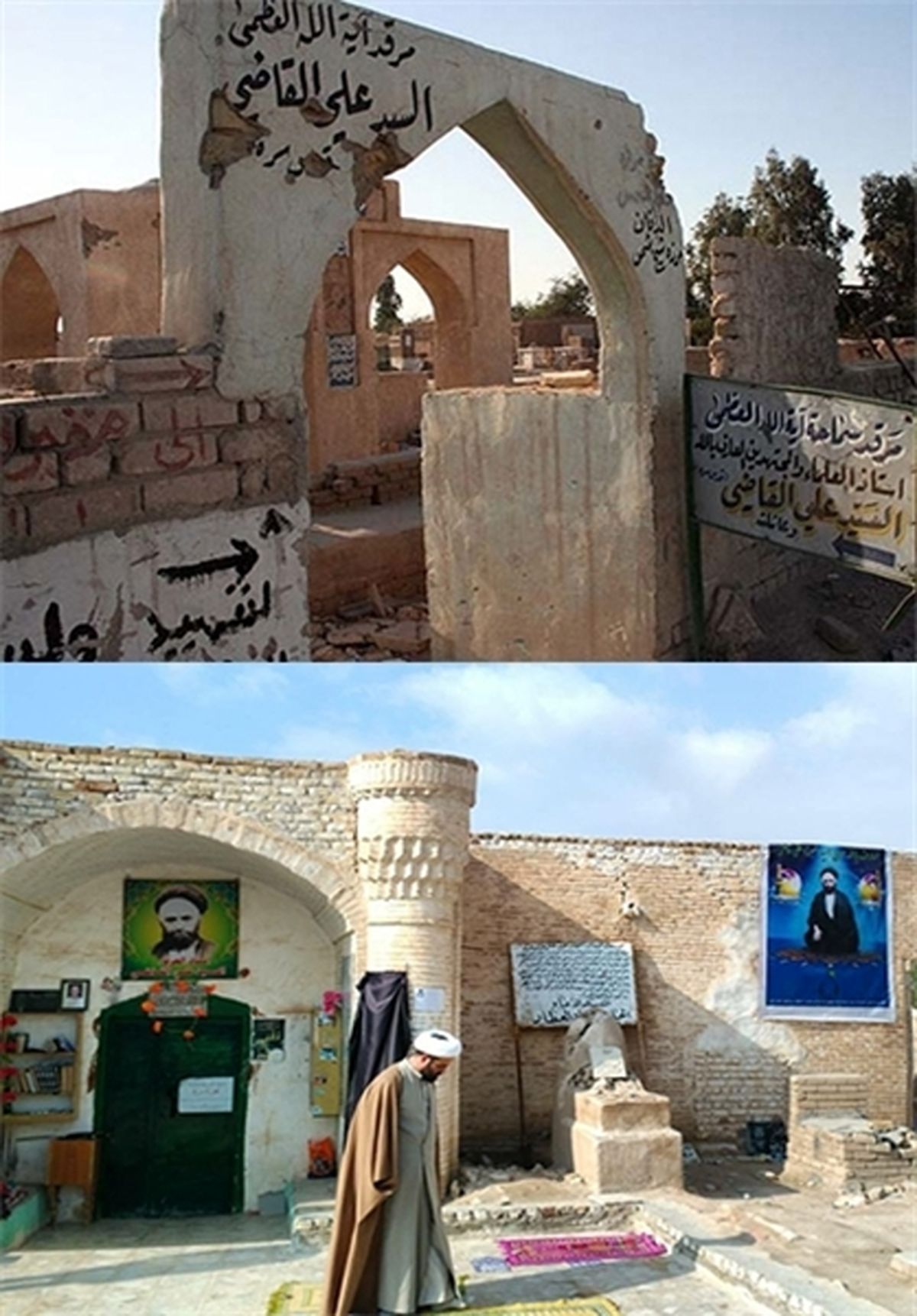 مزار رئیسعلی دلواری در «وادی السلام» +عکس