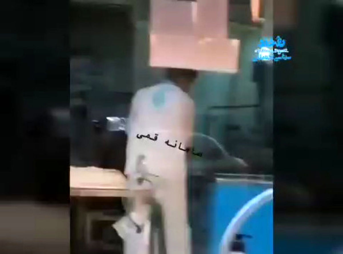حرکات زننده شاگرد نانوایی در تهران جنجالی شد! +فیلم