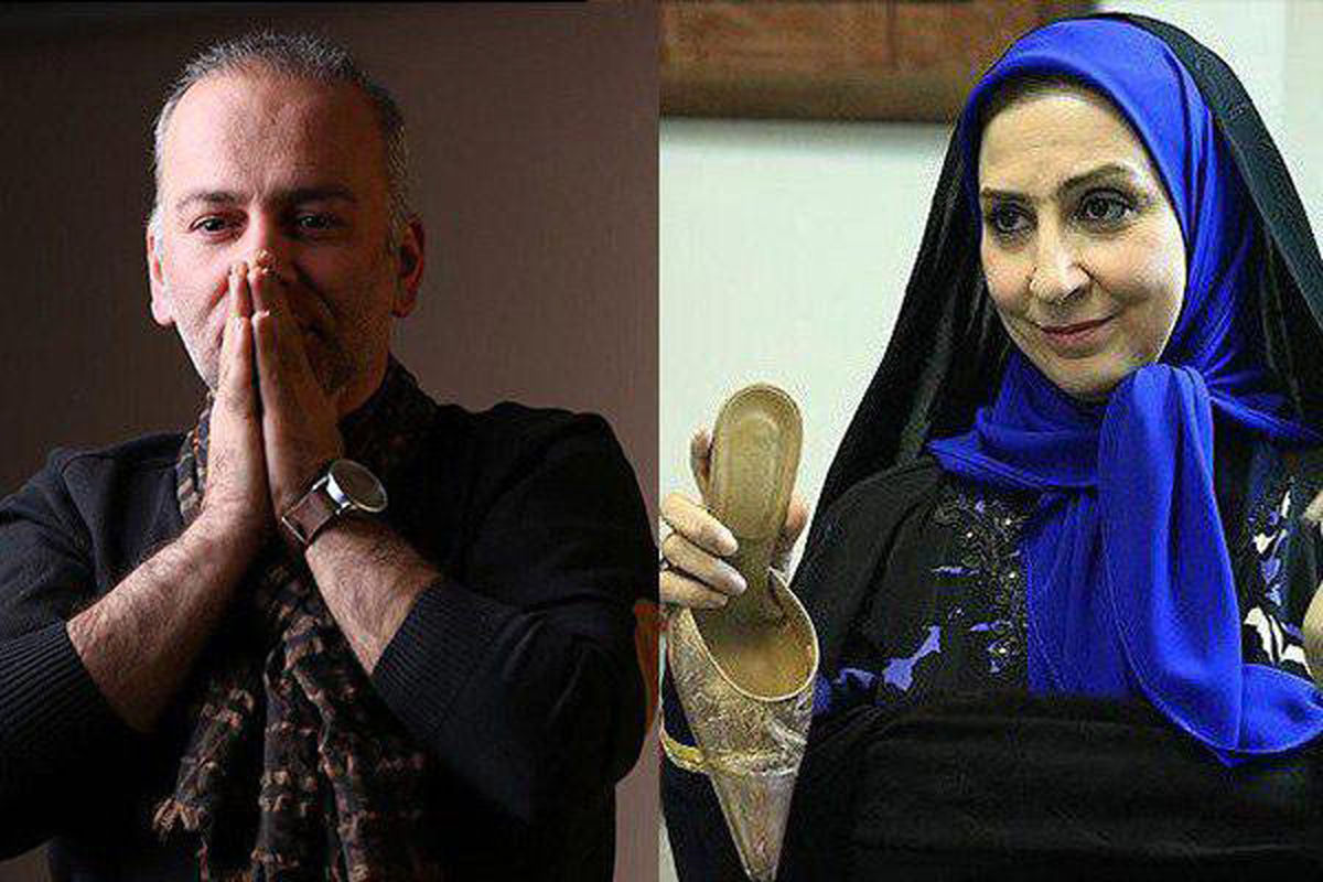 مرجانه گلچین و آذرنگ خواهر و برادر شدند! +عکس