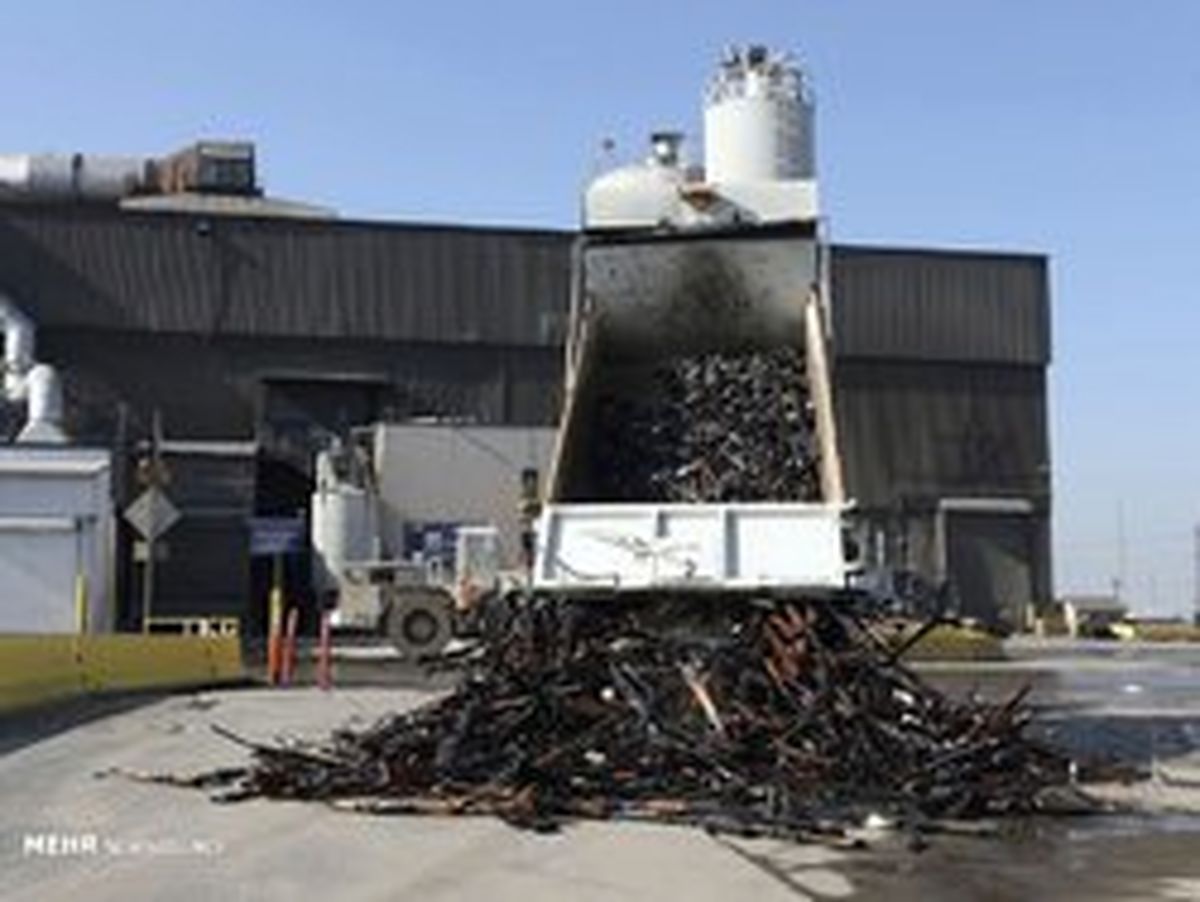 تصاویر: ذوب سلاح های توقیف شده در آمریکا‎