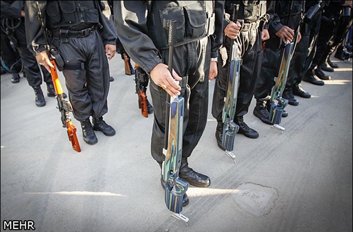 تصاویر/ سلاح های عجیب نیروی انتظامی