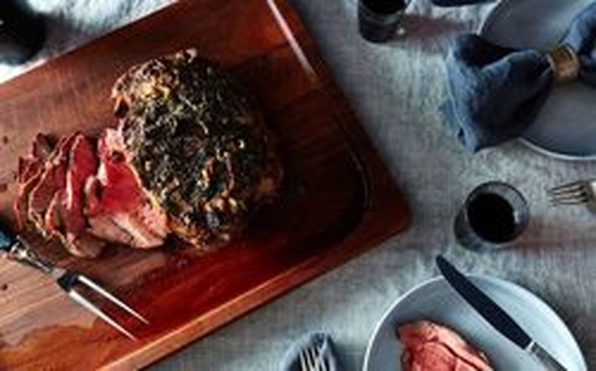 ران بره با سس بینظیر سیر