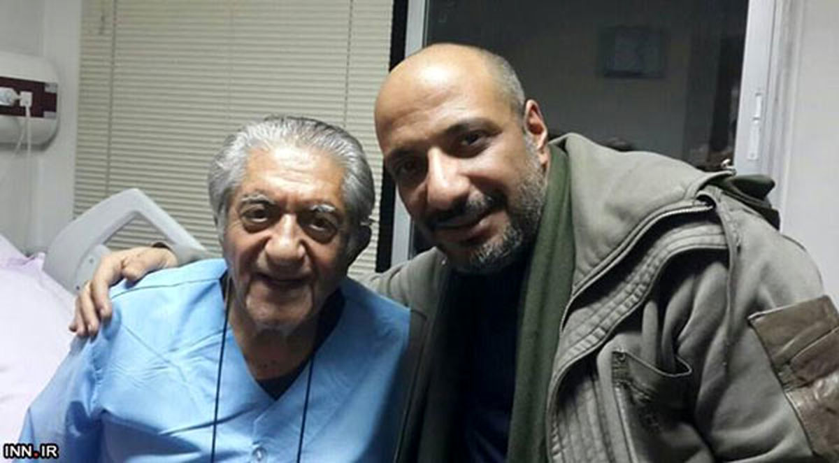 عیادت امیر جعفری از آقای بازیگر/عکس