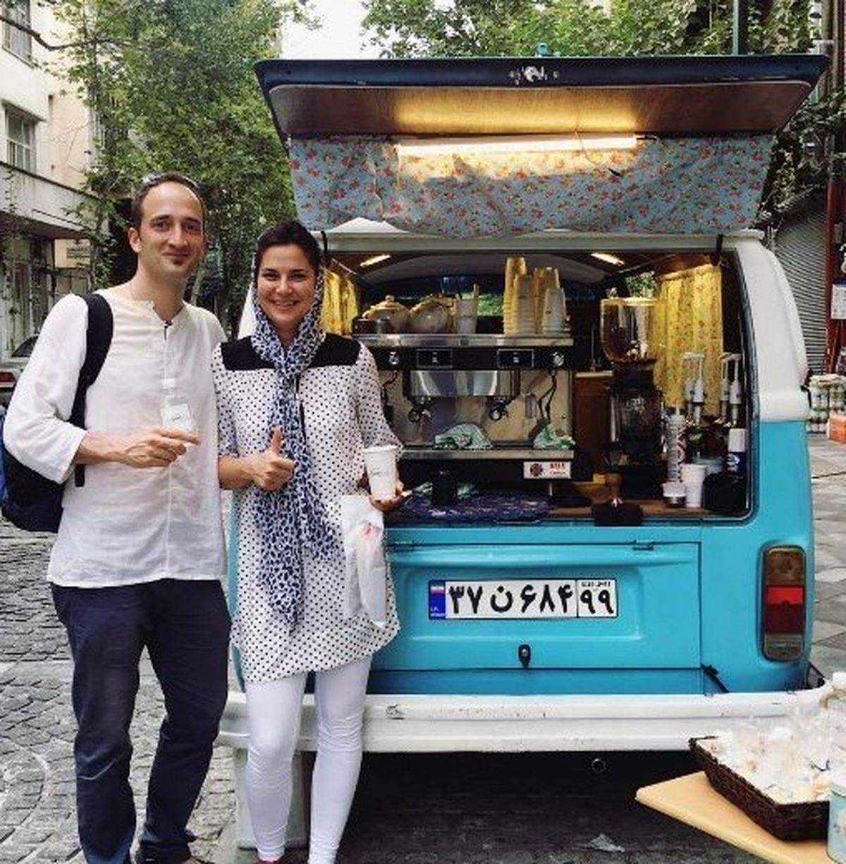 فولکسی که کافه شد +عکس