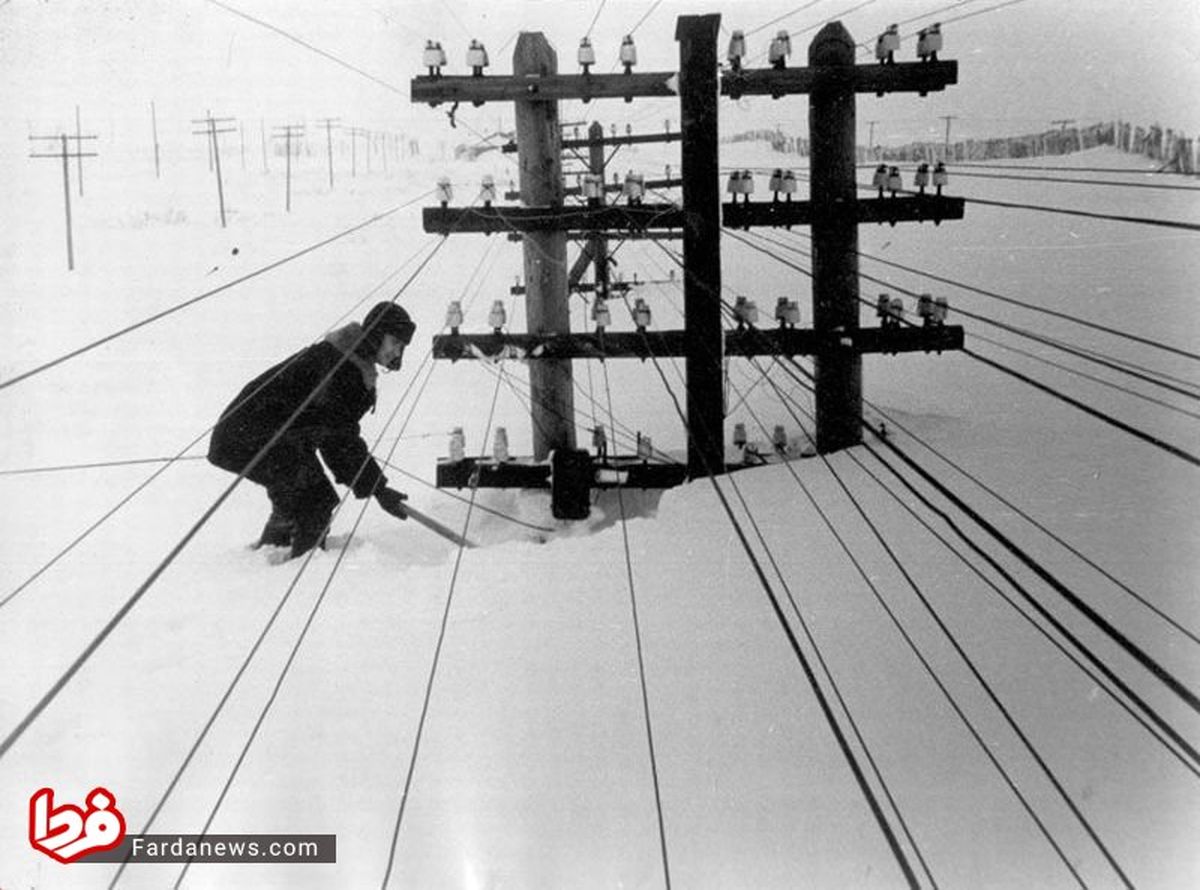 عکس: بارش حیرت‌انگیز برف در روسیه