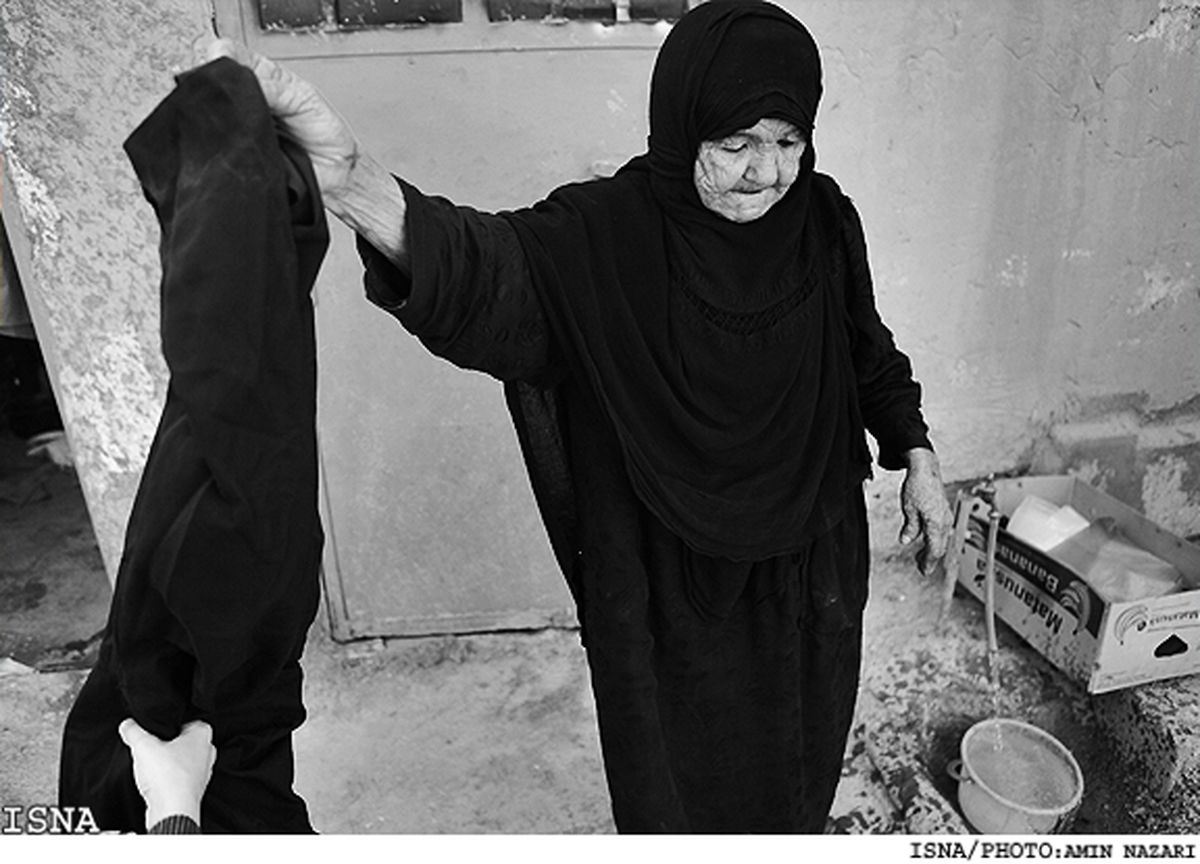 خاله‌ي‌ از ياد رفته‌ي سالهاي خاك و خون بيمارستان سوسنگرد+عکس