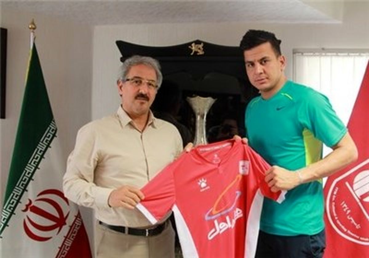 تمدید قرارداد لک با تراکتورسازی/عکس