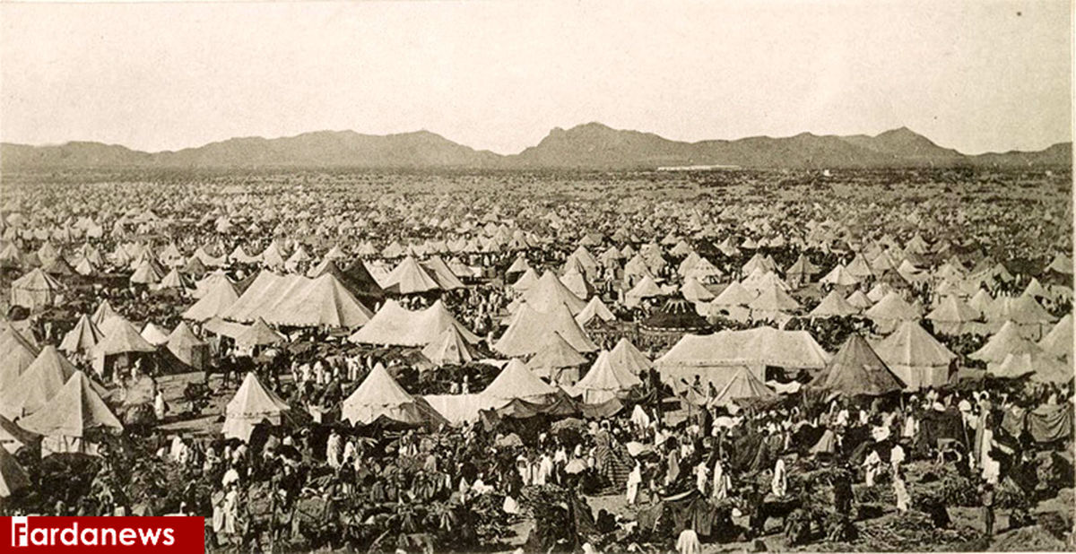 تصاویر قدیمی از سرزمین عرفات و جبل الرحمه