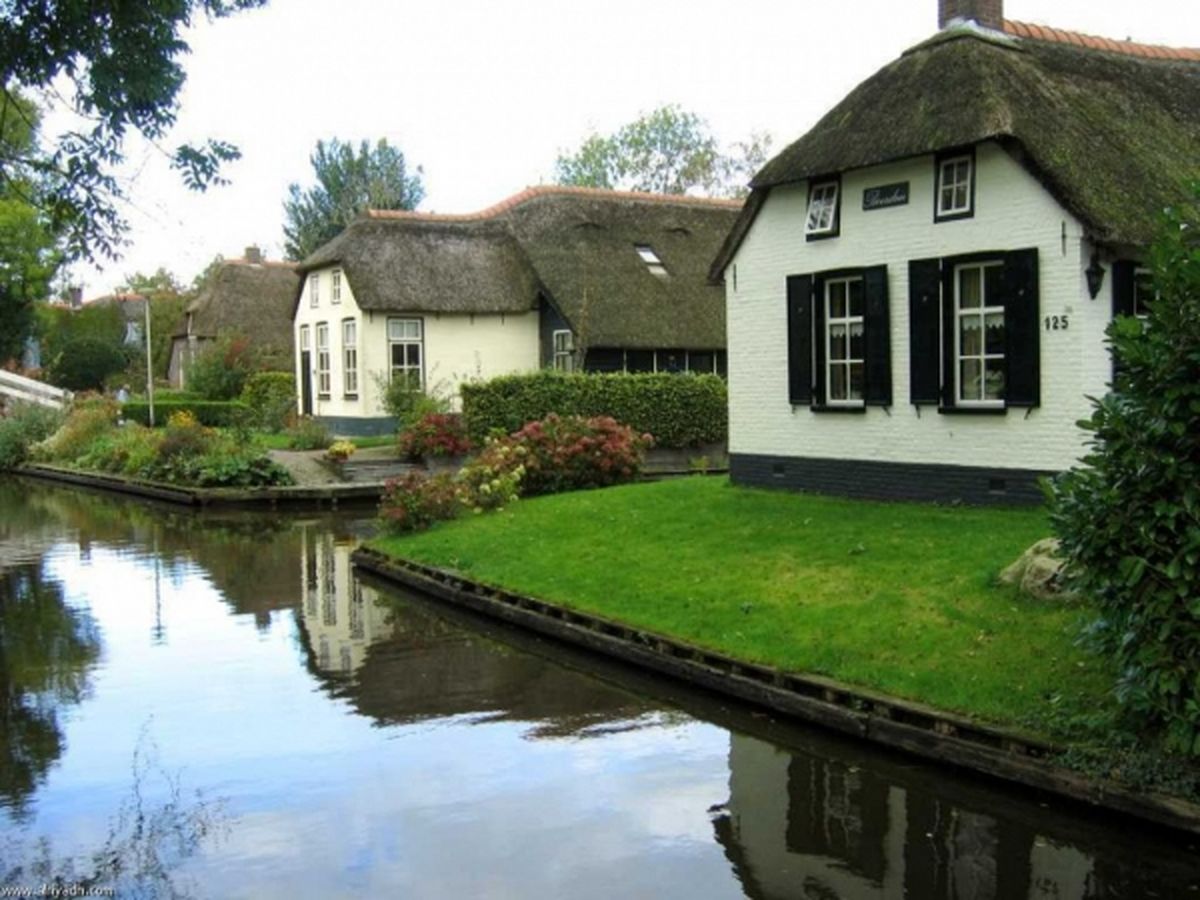 روستای بدون خیابان درهلند/عکس