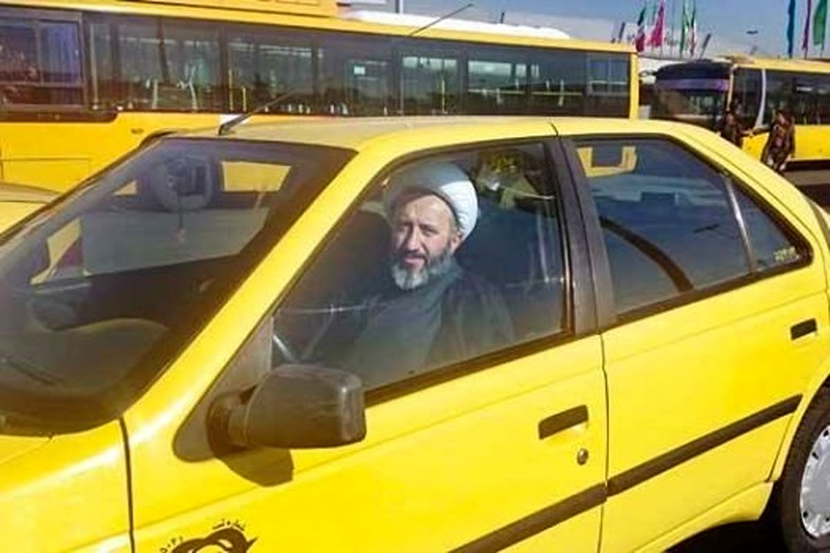 مصاحبه با یک روحانی مسافرکش/عکس