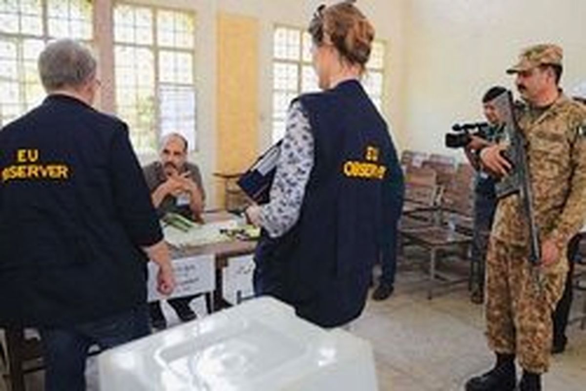 رضایت بازرسان اتحادیه اروپا از نحوه عملکرد انتخابات پاکستان