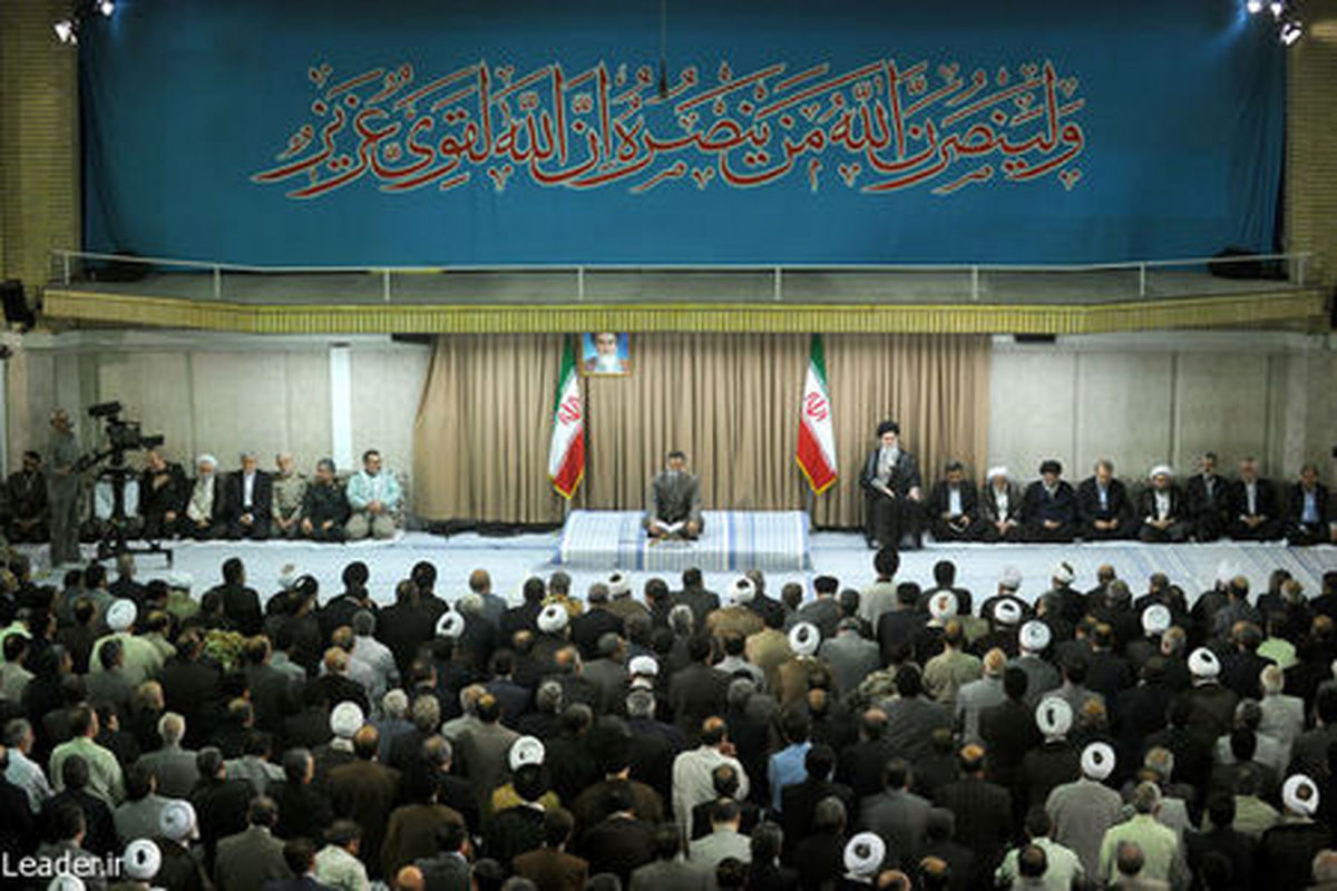 تصاویر/دیدار کارگزاران نظام با رهبر انقلاب