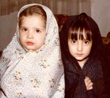 عکس/کودکی مهراوه شریفی نیا