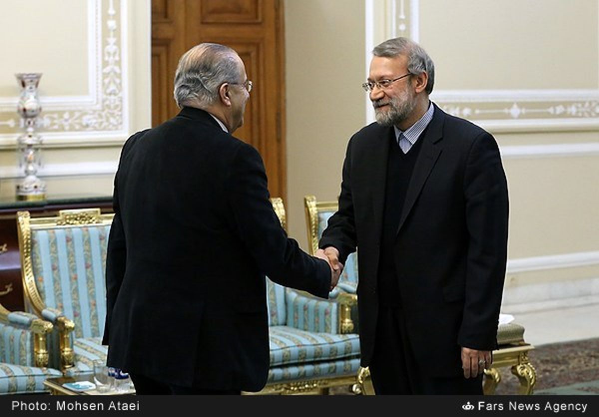 دیدار لاریجانی با وزیرخارجه قبرس/تصاویر
