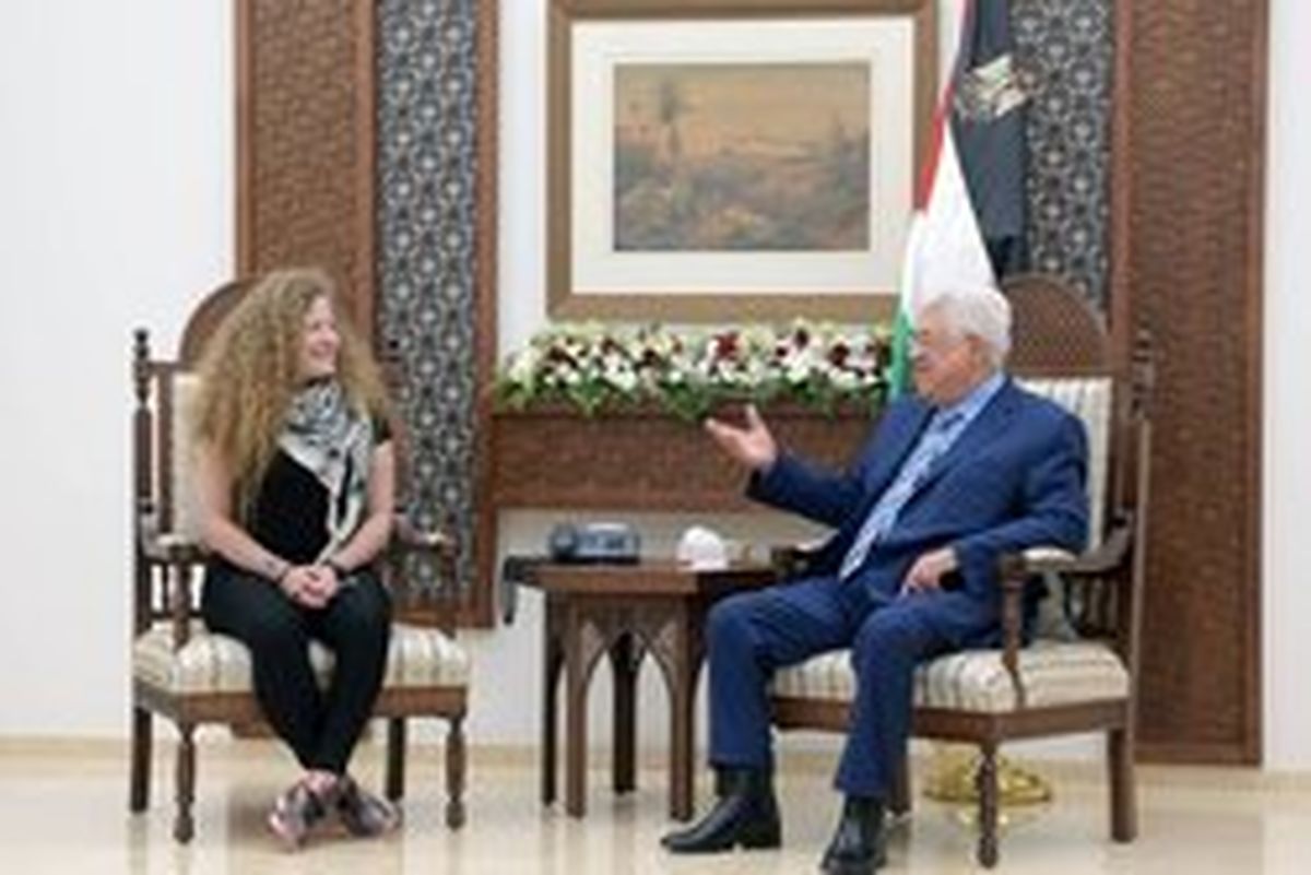 محمود عباس با عهد التمیمی دیدار کرد