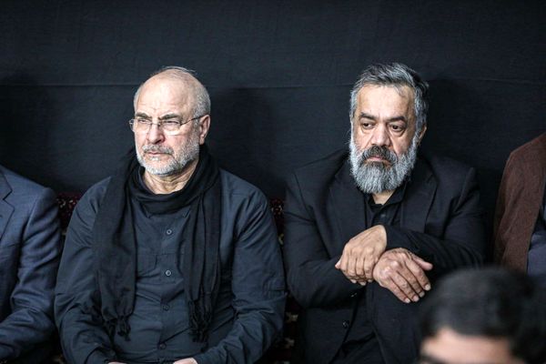 روضه‌خوانی و مداحی حاج محمود کریمی در هیئت آل‌یاسین +فیلم