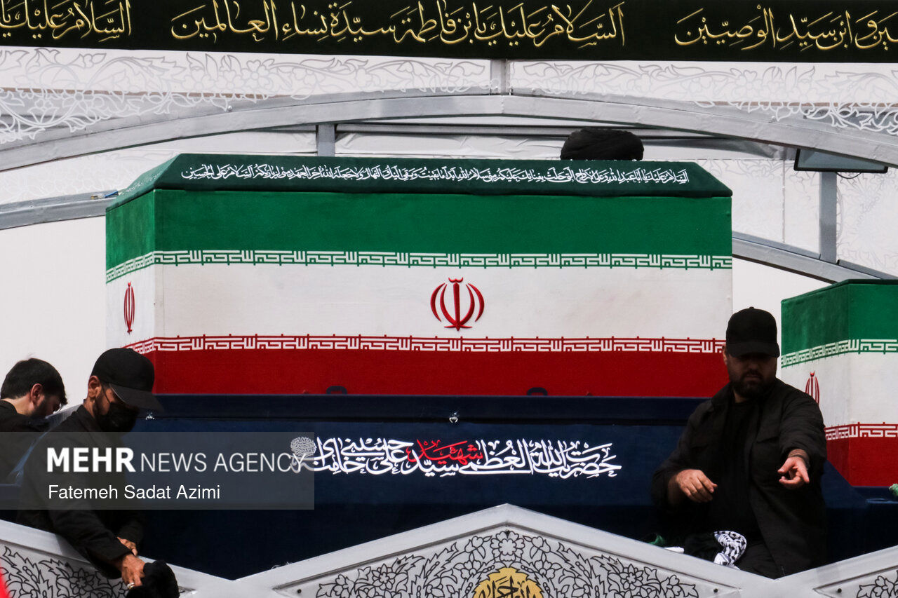 عراق در حال آماده‌ شدن برای تشییع پیکر رهبر شهید +فیلم