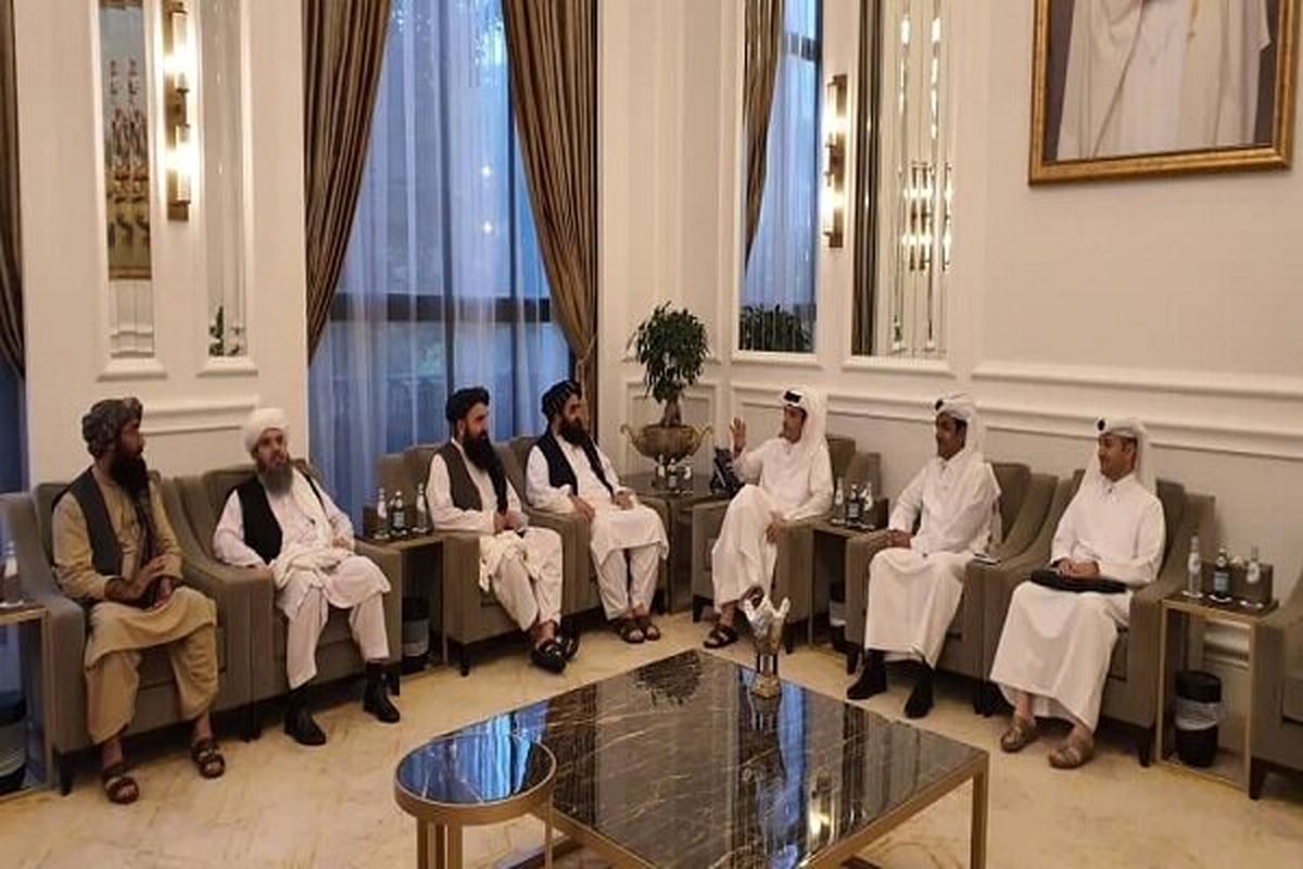 جزئیات دیدار وزیر خارجه دولت موقت طالبان با وزیرخارجه قطر