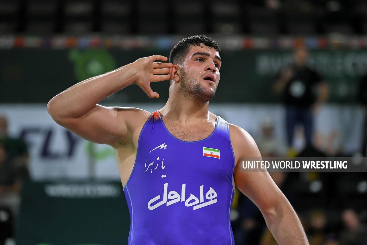  مهاجرت دارنده نشان طلای کشتی آزاد  + عکس