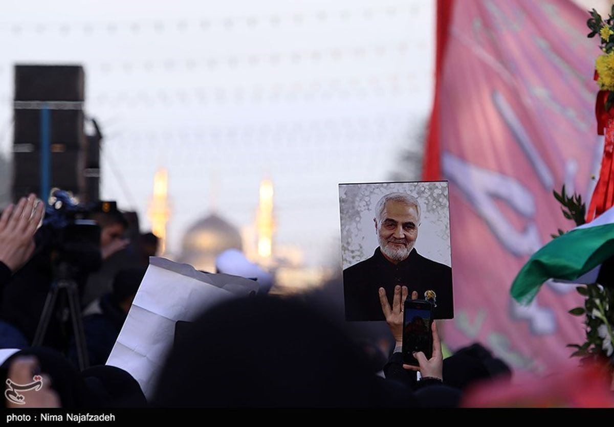 گلزار شهدای کرمان در آستانه سالروز شهادت حاج قاسم 