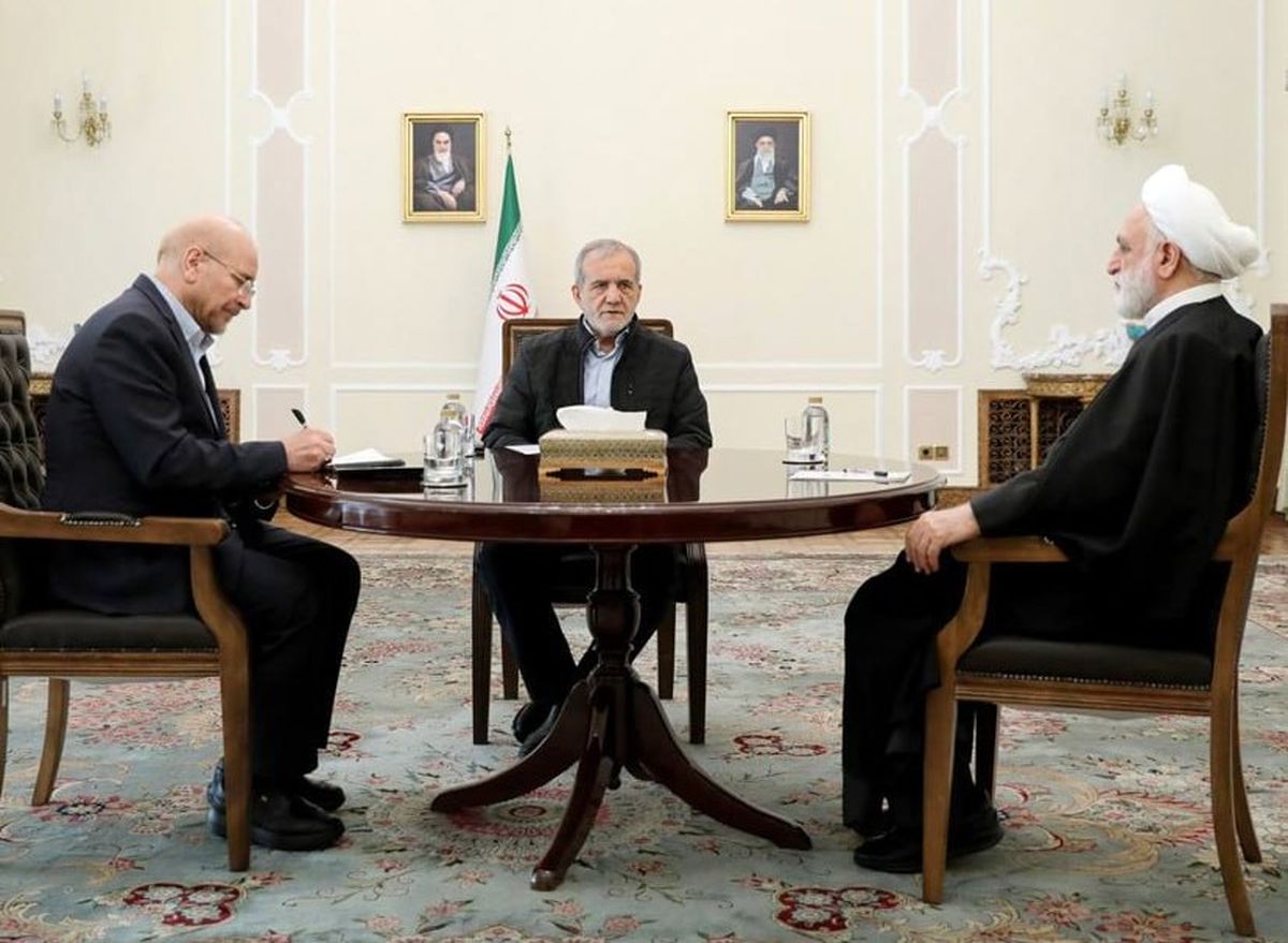 جلسه سران قوا به میزبانی پزشکیان برگزار شد