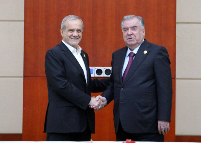 در دیدار روسای جمهور ایران و تاجیکستان چه گذشت؟