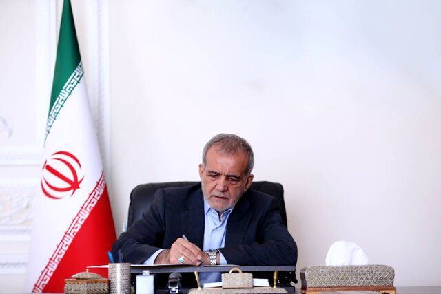 تبریک پزشکیان به مناسبت افتخارآفرینی کاروان ورزش کارگری