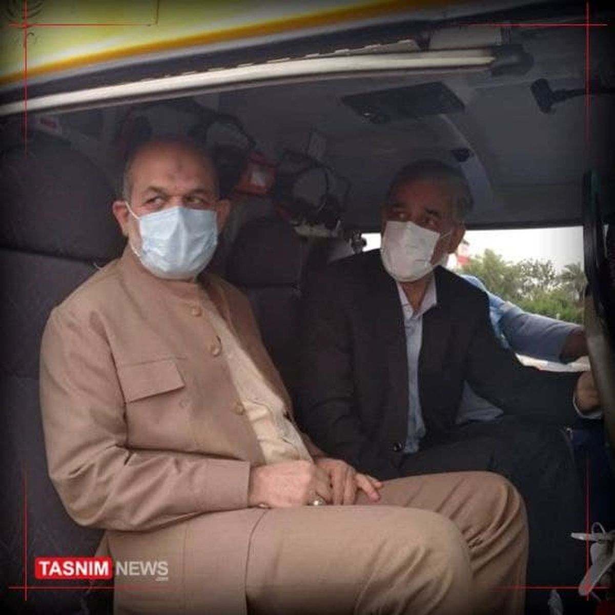 بازدید وزیر کشور از مناطق زلزلهزده اندیکا