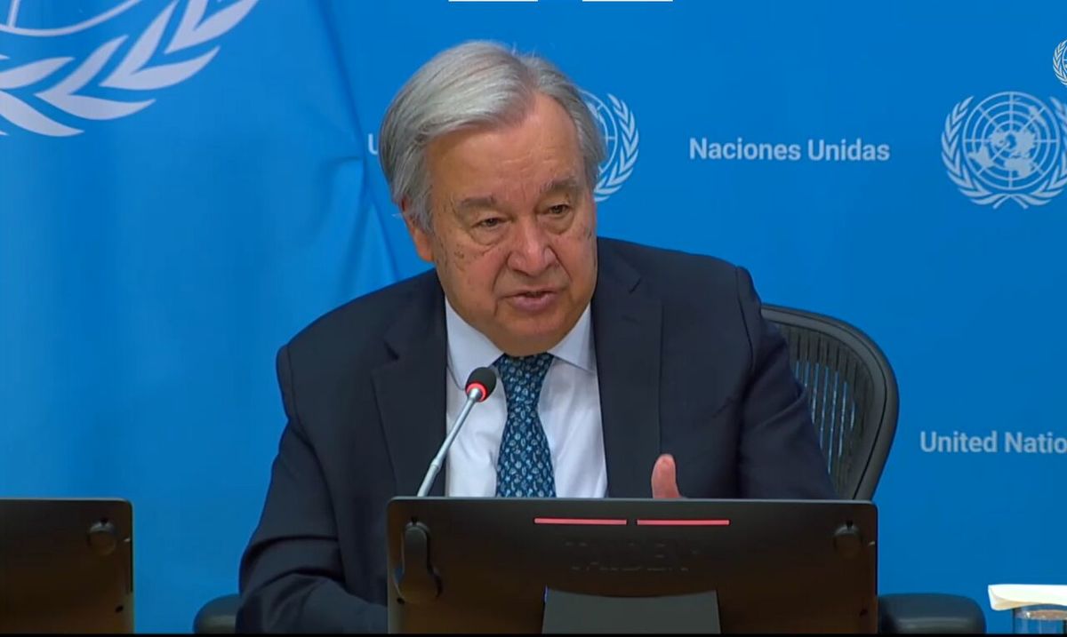  درخواست گوترش از ایران و اروپا برای مذاکره فوری