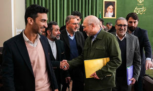 تصاویر: دیدار جمعی از جانبازان و ایثارگران با قالیباف