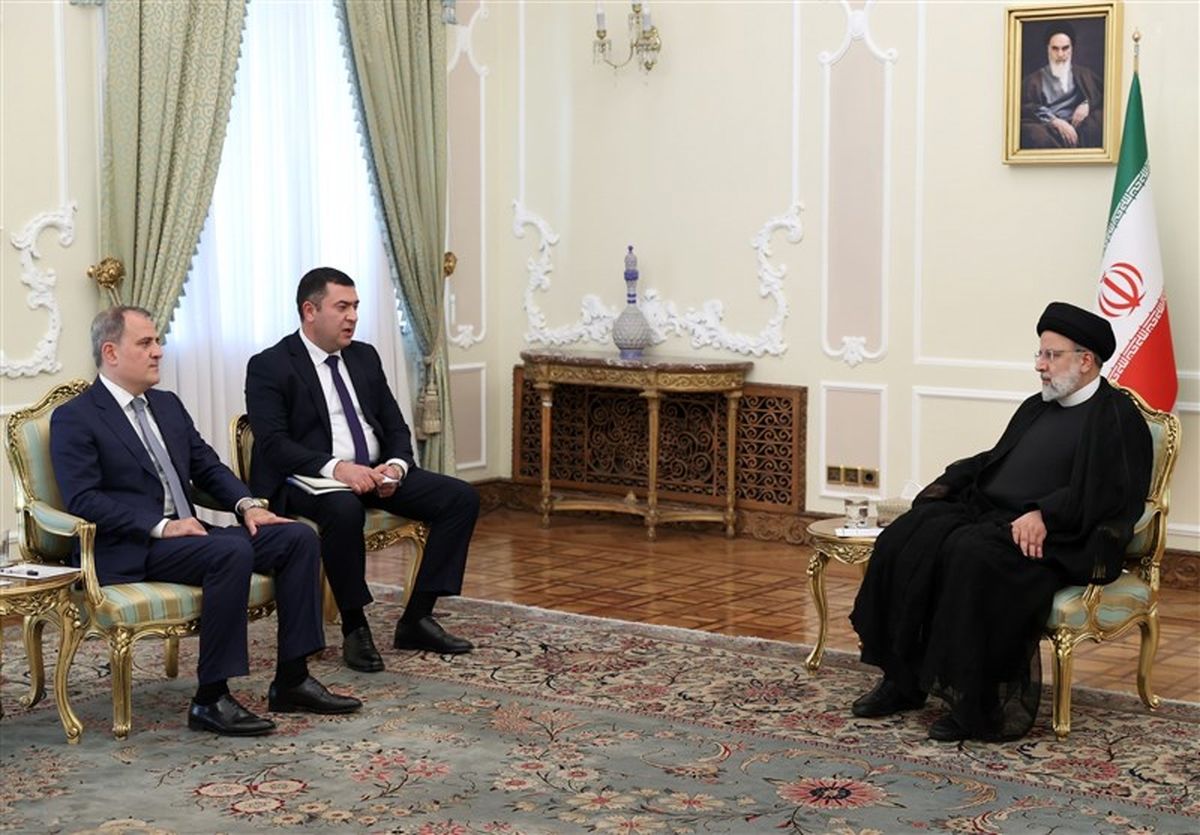 رئیسی در دیدار وزیر خارجه جمهوری آذربایجان: ایران بر حل مسائل و مشکلات منطقه از طریق تعامل تأکید دارد