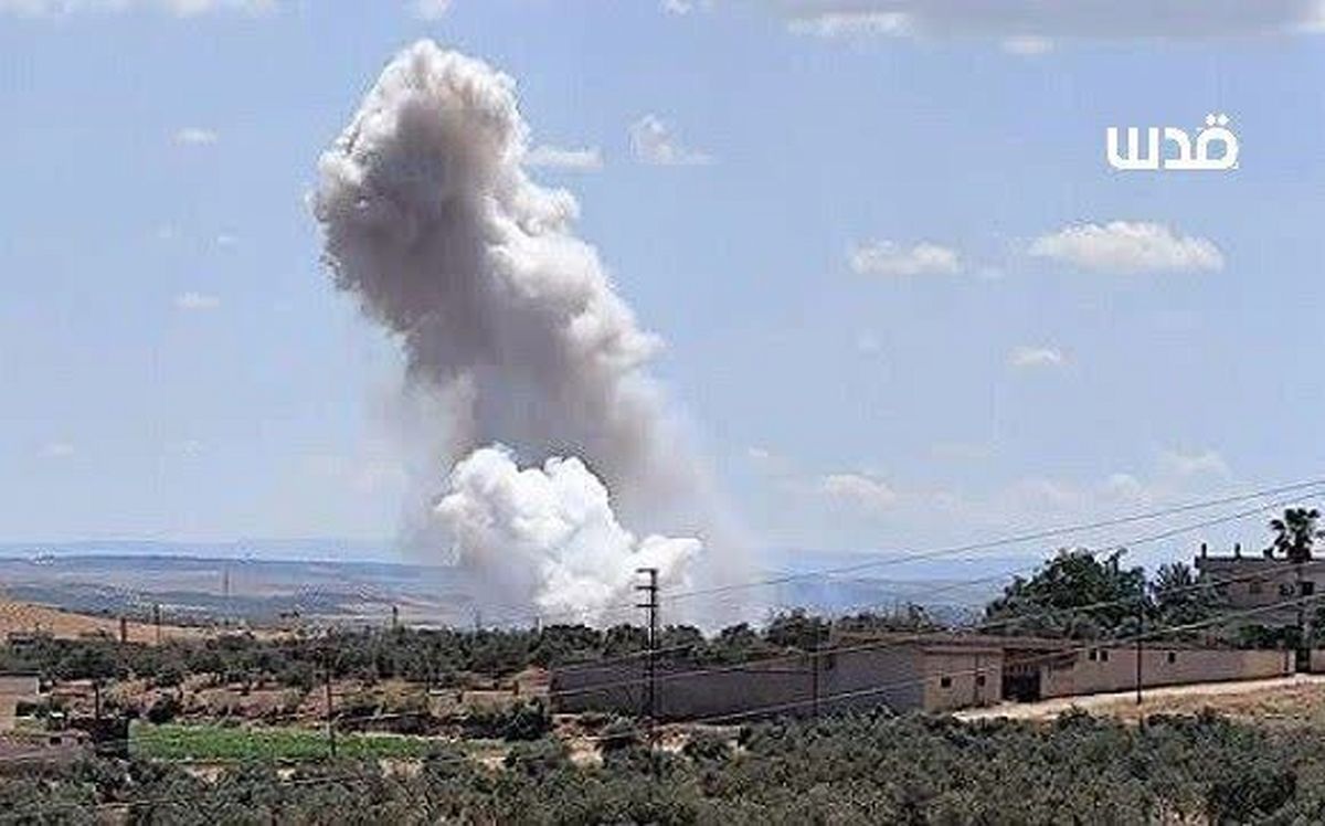 حمله پهپادی رژیم صهیونیستی به حماه در سوریه