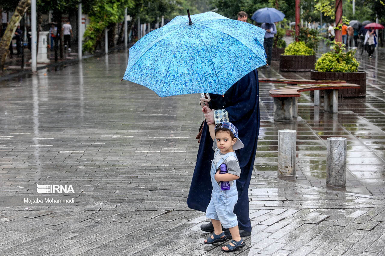 آخرین وضعیت آب و هوایی | هوای این استان ها بارانی شد