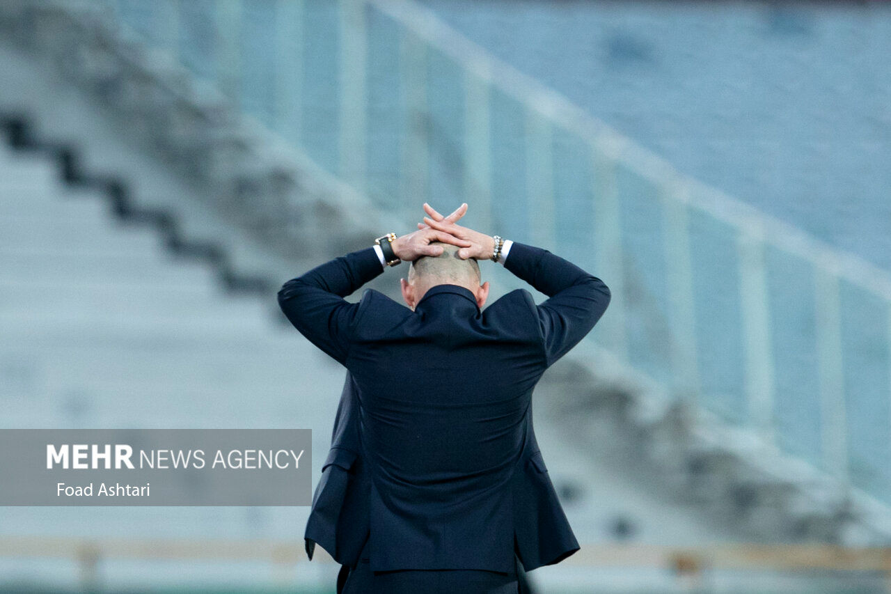 تصاویر: بازی تیم‌های فوتبال پرسپولیس و تراکتور