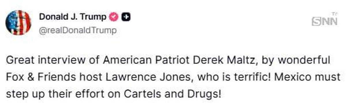 درخواست ترامپ از مکزیک