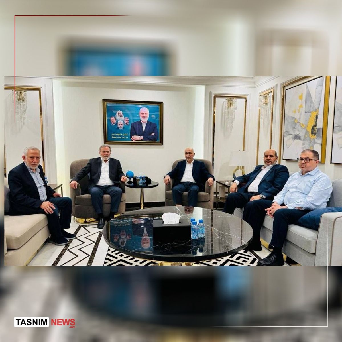 دیدار و رایزنی هیاتهای حماس و جهاد اسلامی
