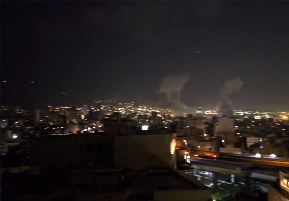 تصاویری از ساختمان تخریب شده در میدان هفت نارمک